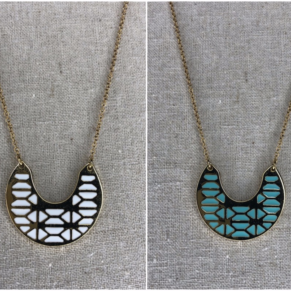 Stella & Dot Breezeblock Necklace